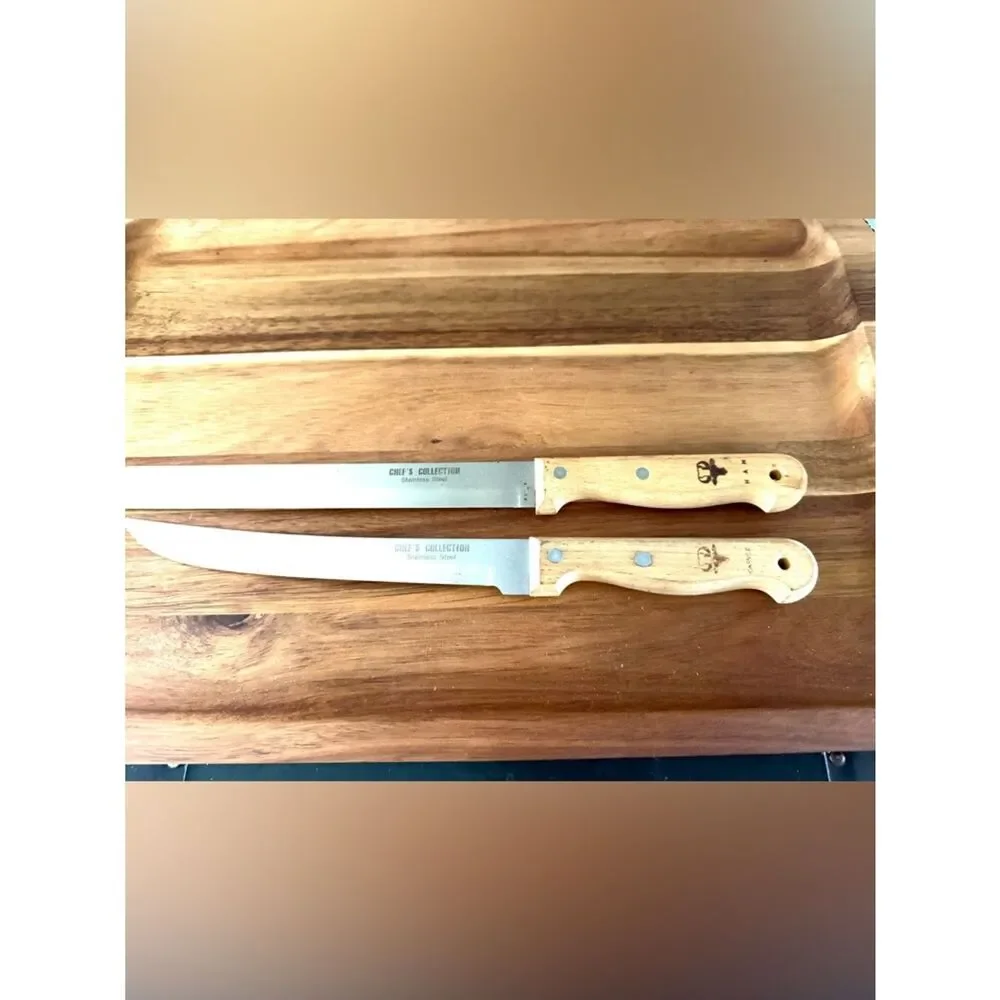 Vintage Chefs Collection Japanese Ham and Fillet Knive